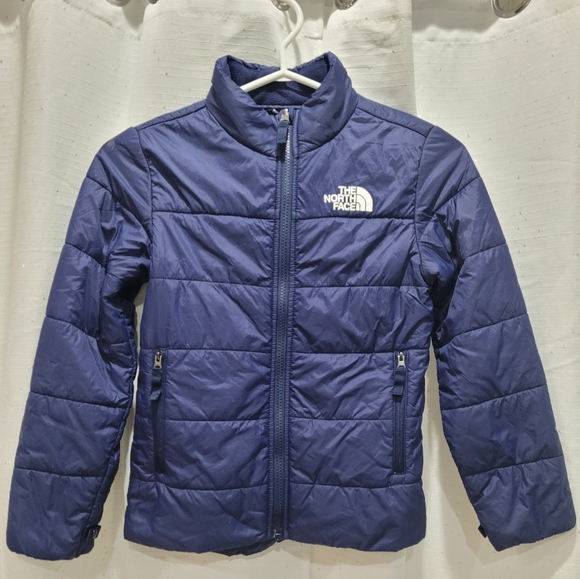 NORTHFACE SIZE 7/8 Puffer Jacket Navy - Picture 1 of 10